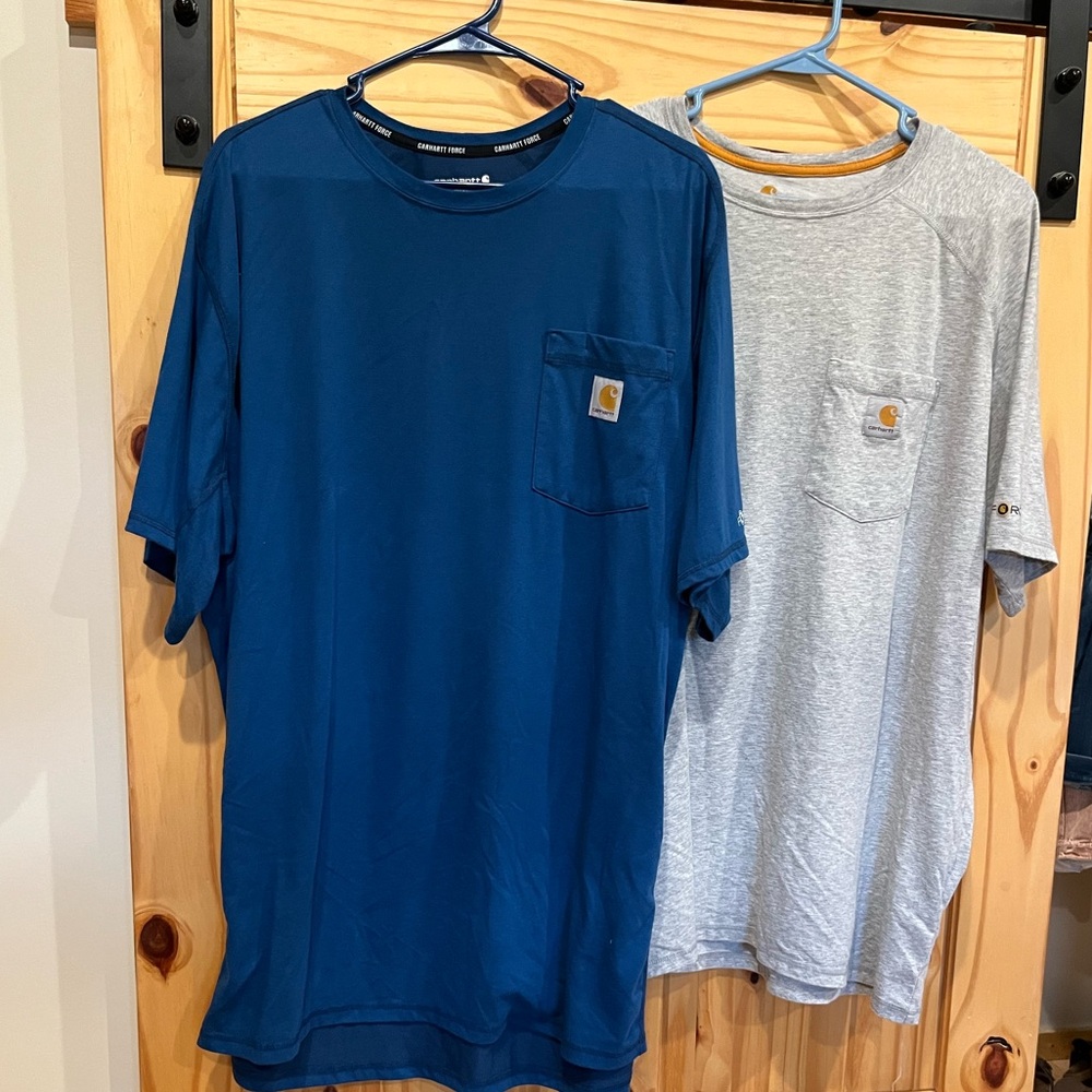 2 Carhartt Force Tee's